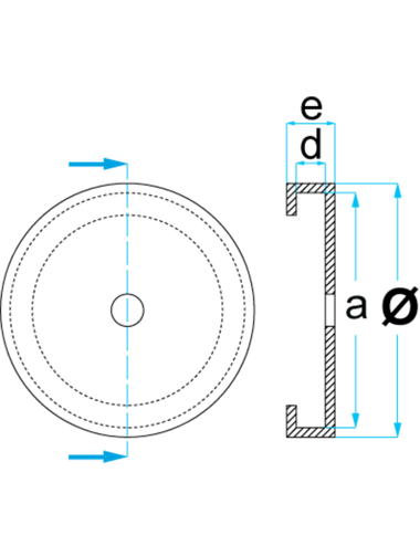 Rubberen pads J.A.B. Becker /Ath-Heinl /Hofmann /John Bean /Herrmann /Autop-Stenhoj /Finkbeiner